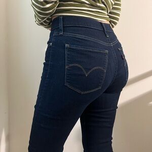 Levi's Women's Navy Skinny Jeans